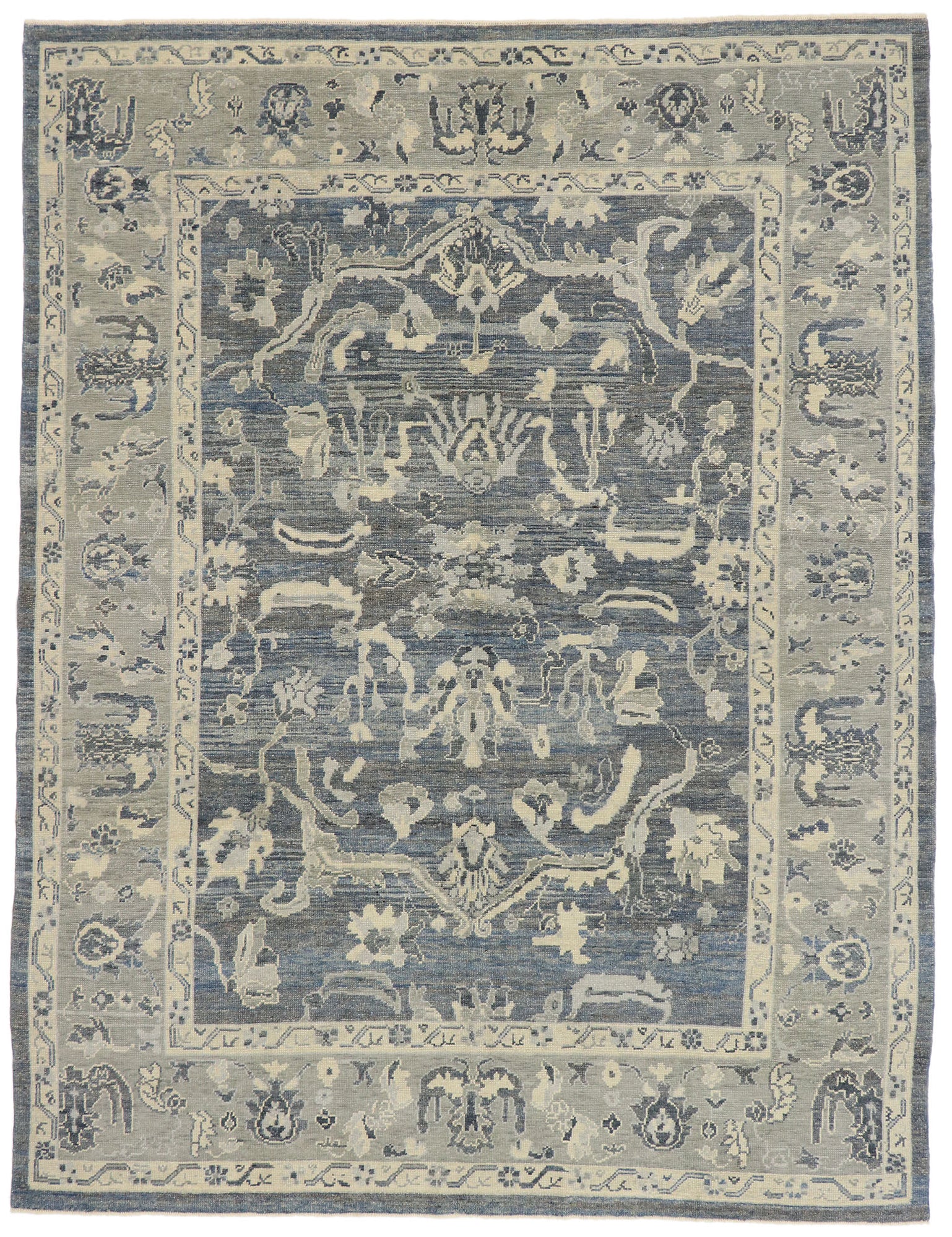 9 x 12 Turkish Oushak Rug 53401