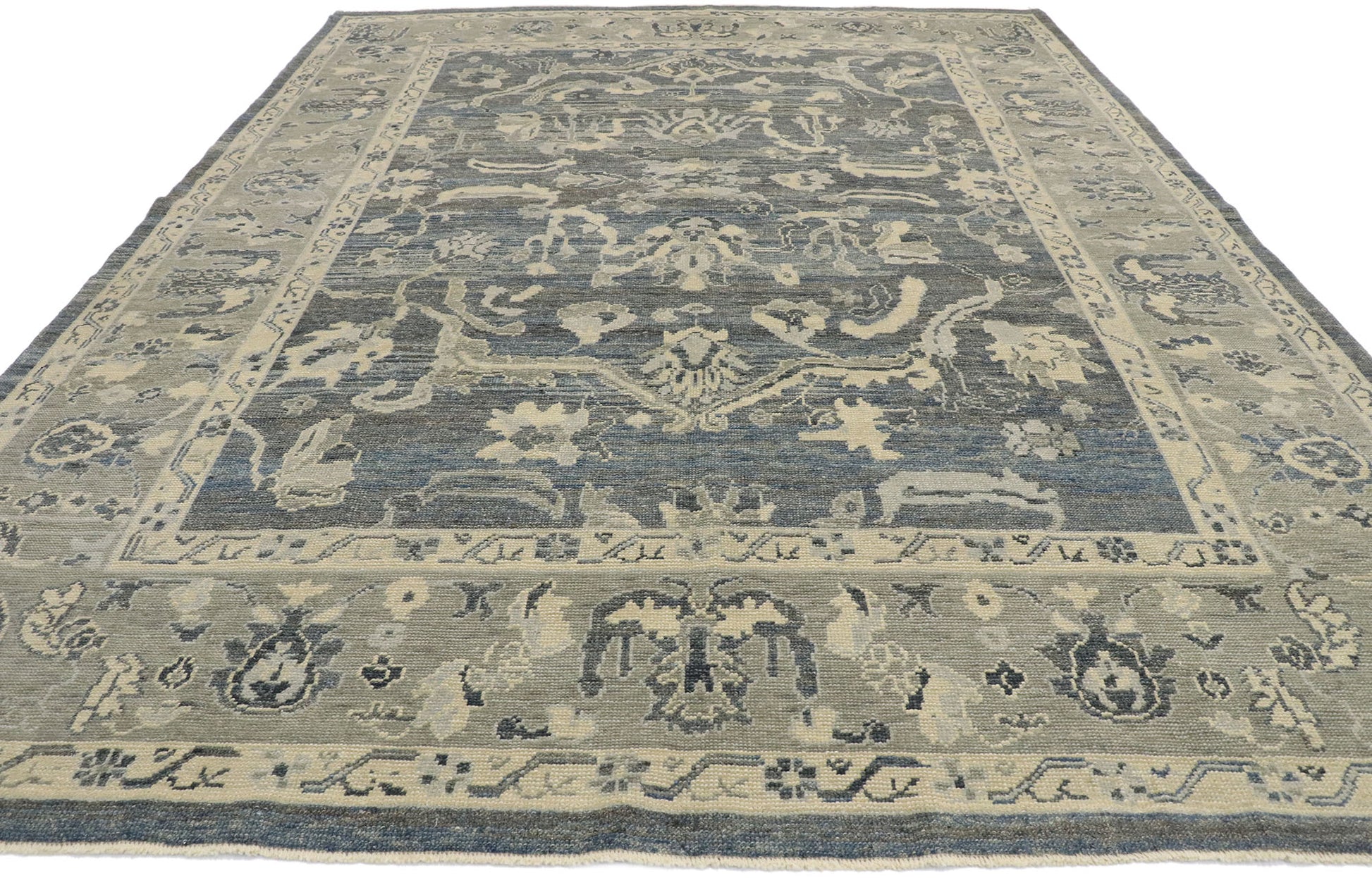 9 x 12 Turkish Oushak Rug 53401