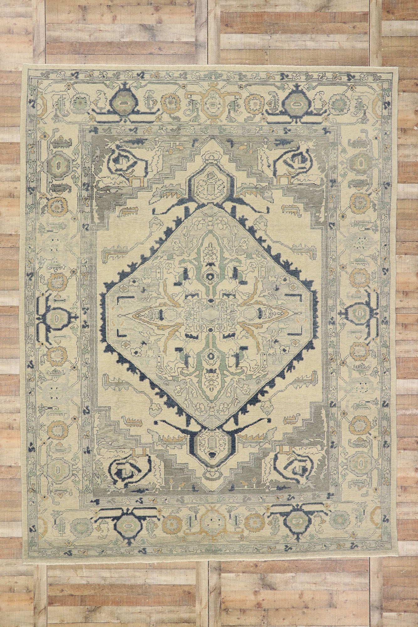 9 x 12 Turkish Oushak Rug 53404