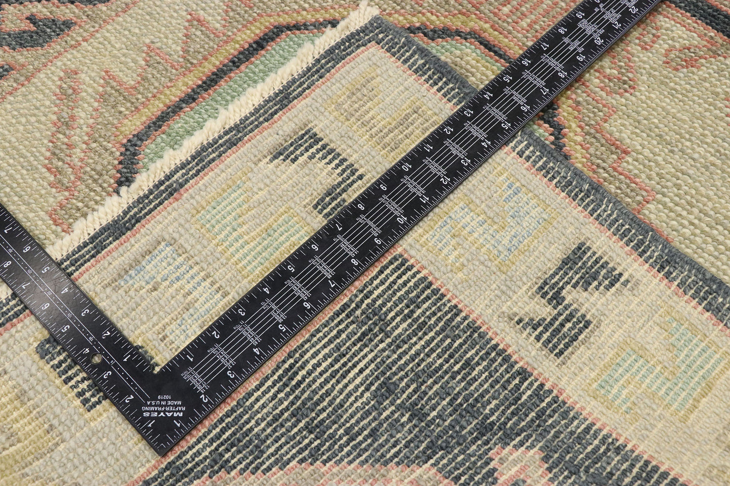 9 x 13 Contemporary Turkish Oushak Rug 53409