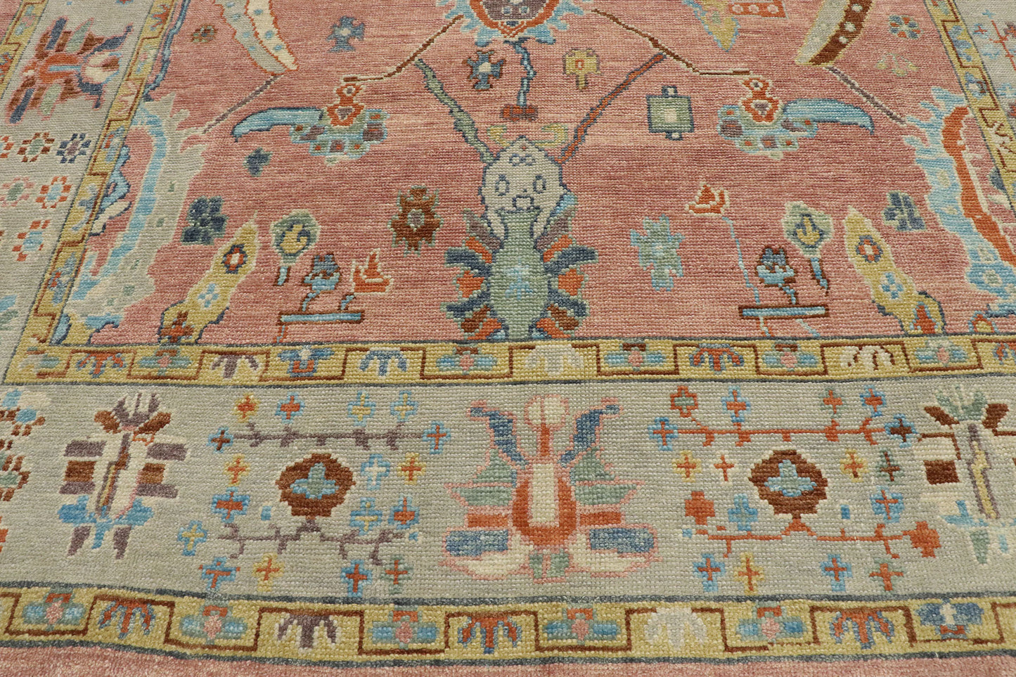 8 x 11 Turkish Oushak Rug 53411