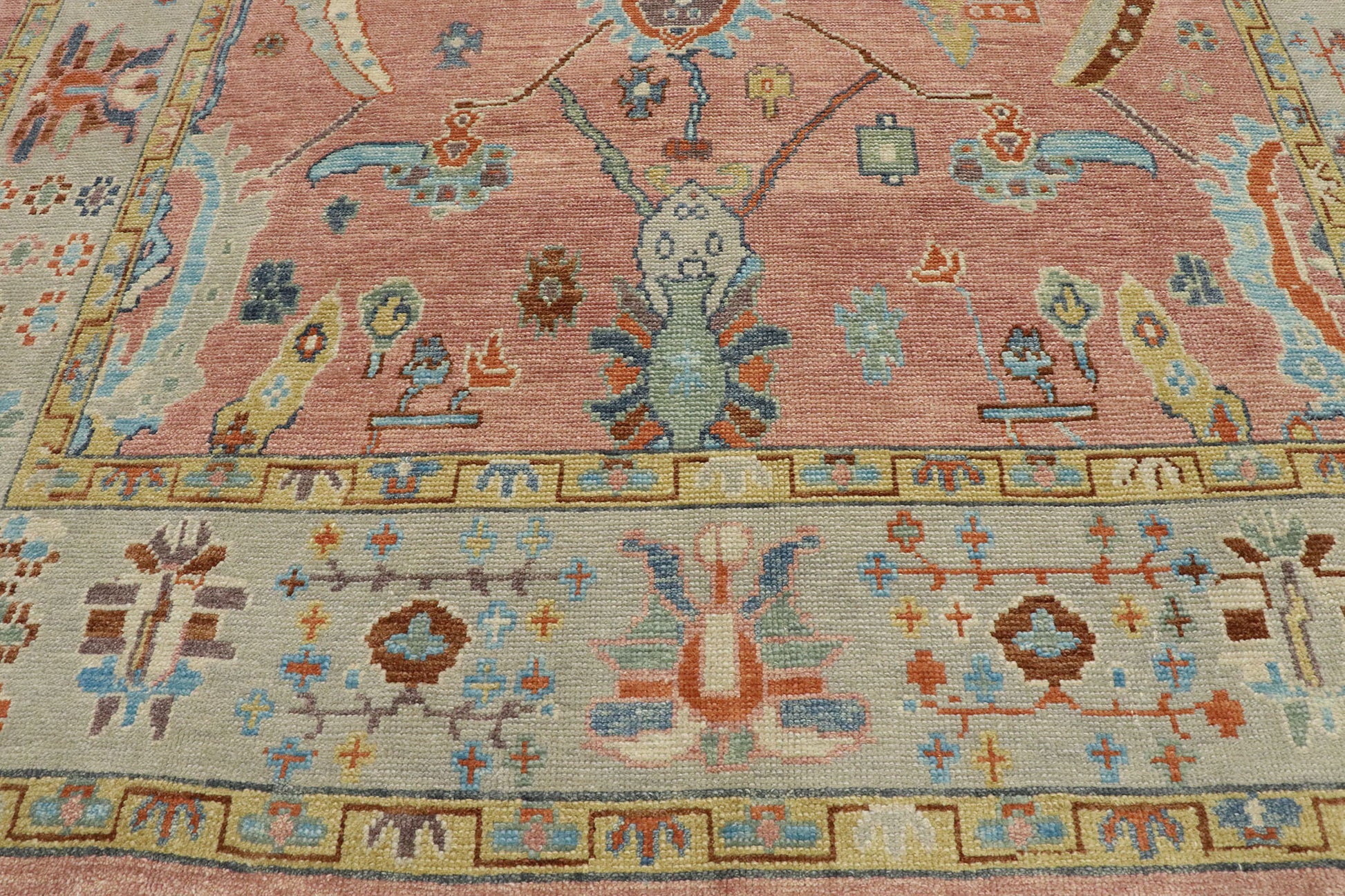 8 x 11 Turkish Oushak Rug 53411