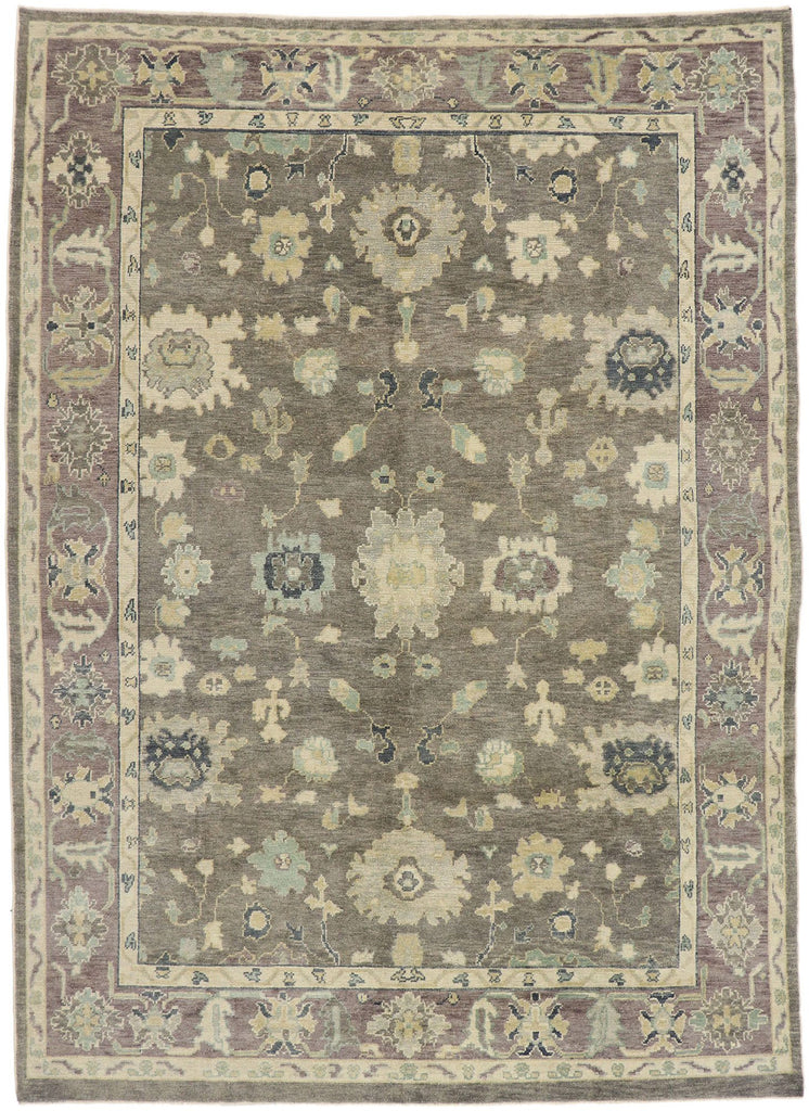 9 x 12 Turkish Oushak Rug 53413
