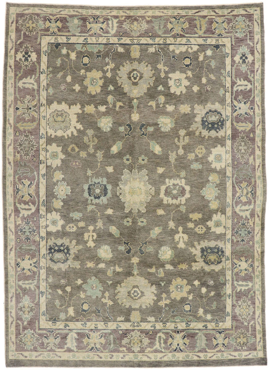 9 x 12 Turkish Oushak Rug 53413