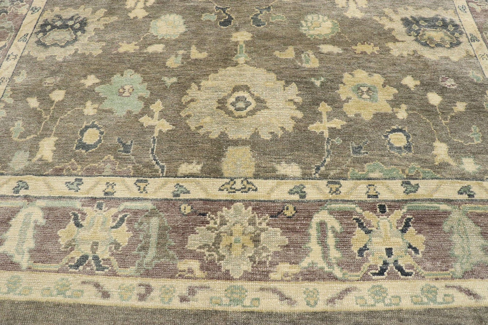 9 x 12 Turkish Oushak Rug 53413