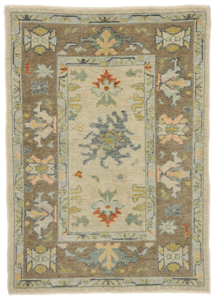 4 x 5 Turkish Oushak Rug 53422