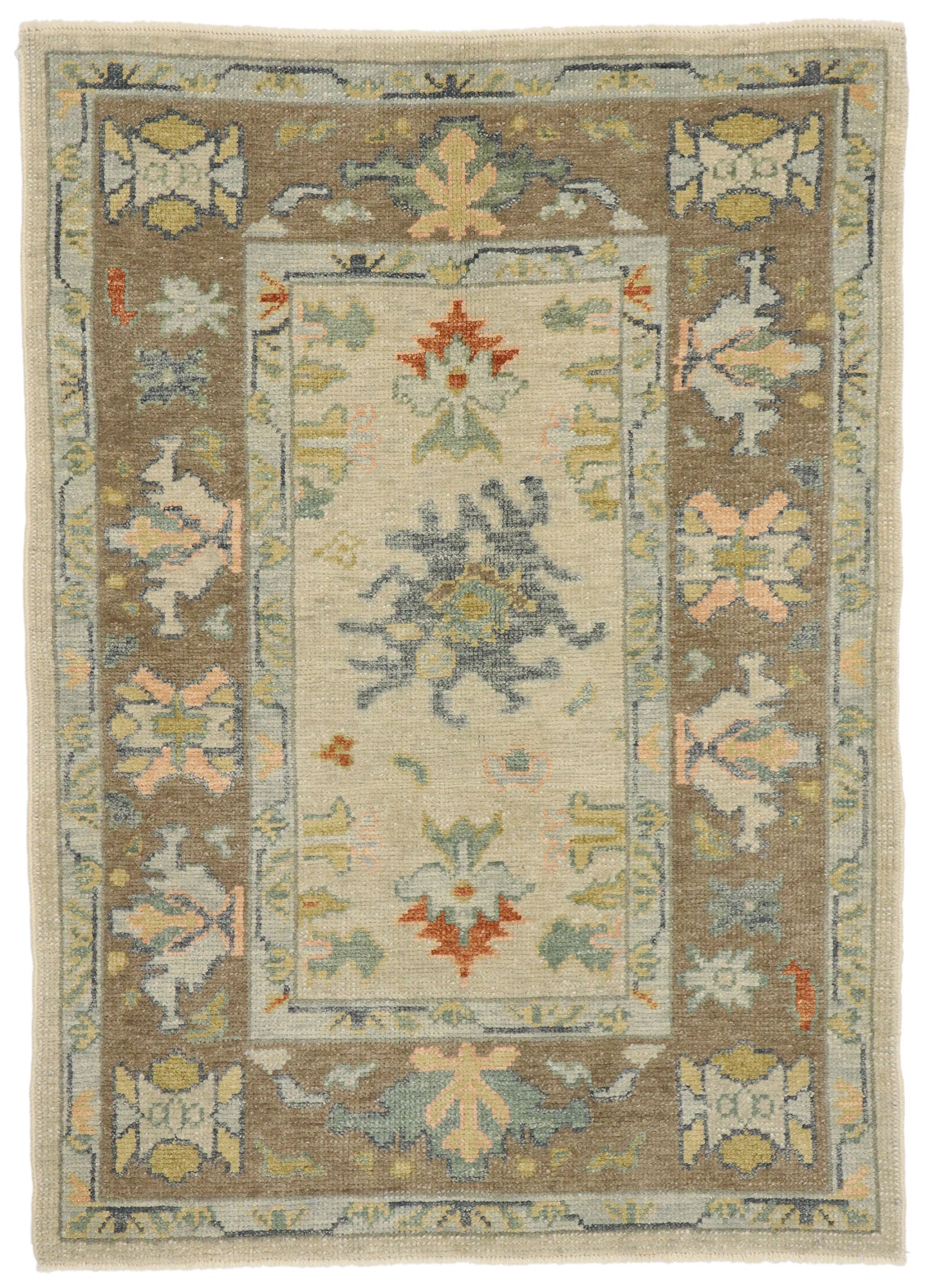 4 x 5 Turkish Oushak Rug 53422