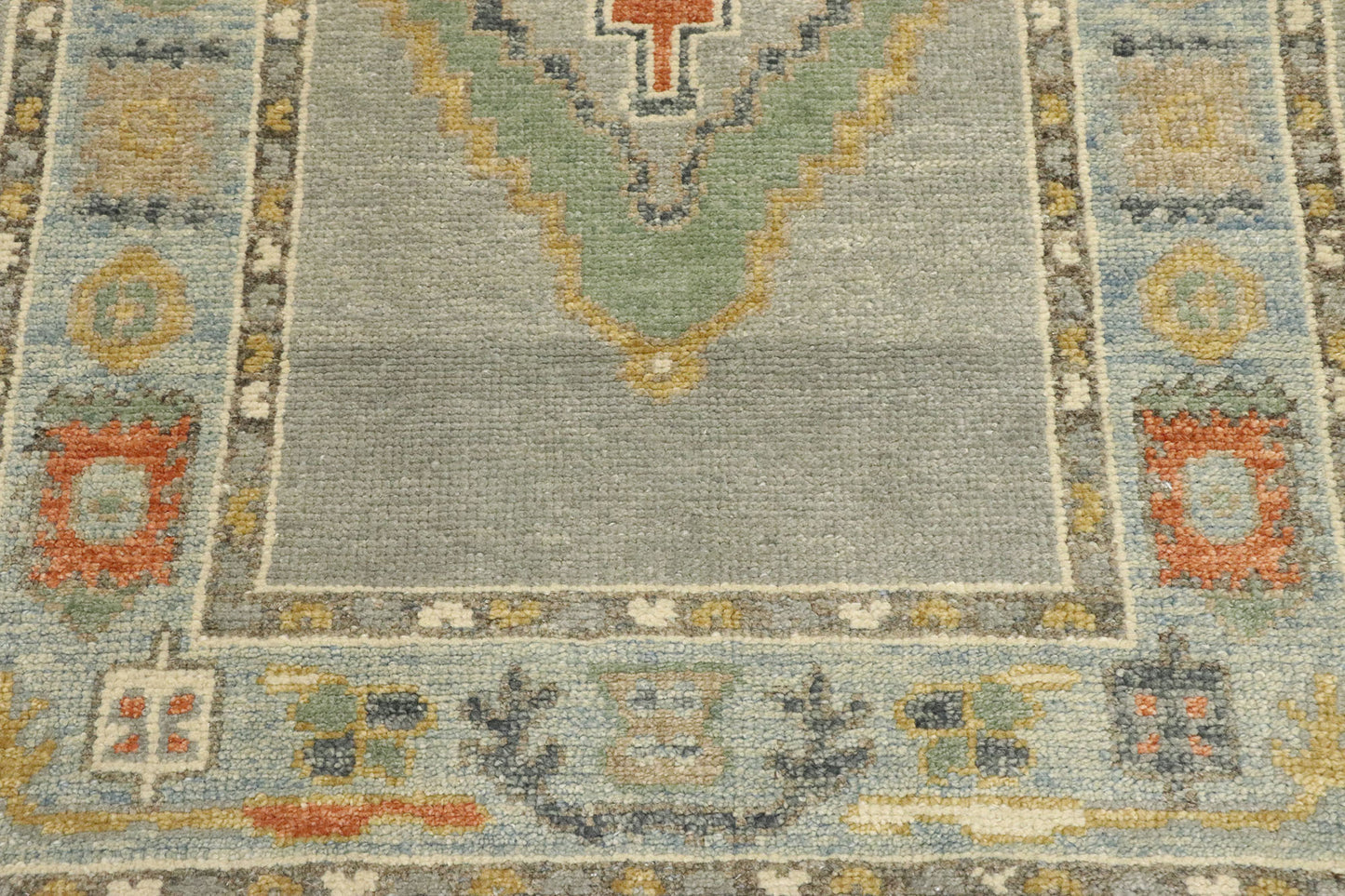3 x 11 Contemporary Turkish Oushak Runner 53423