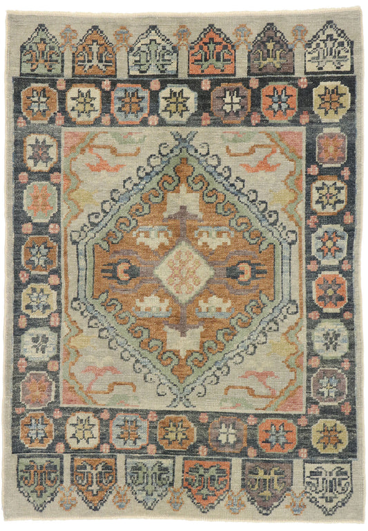 4 x 6 Turkish Oushak Rug 53429