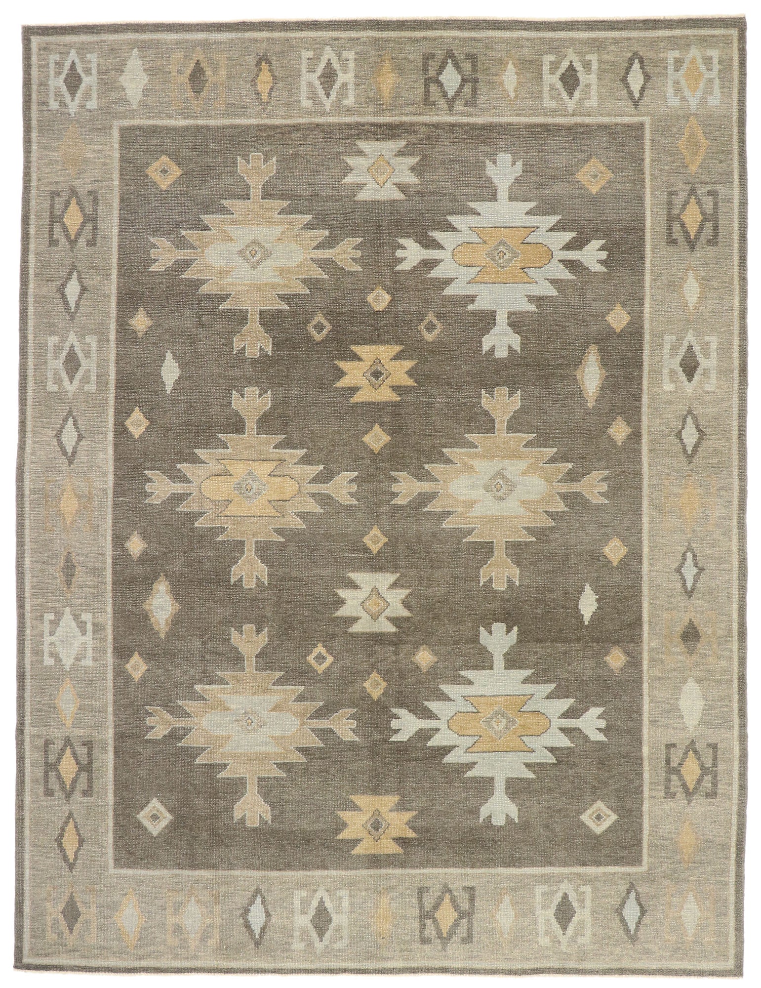 9 x 12 Turkish Oushak Rug 53434