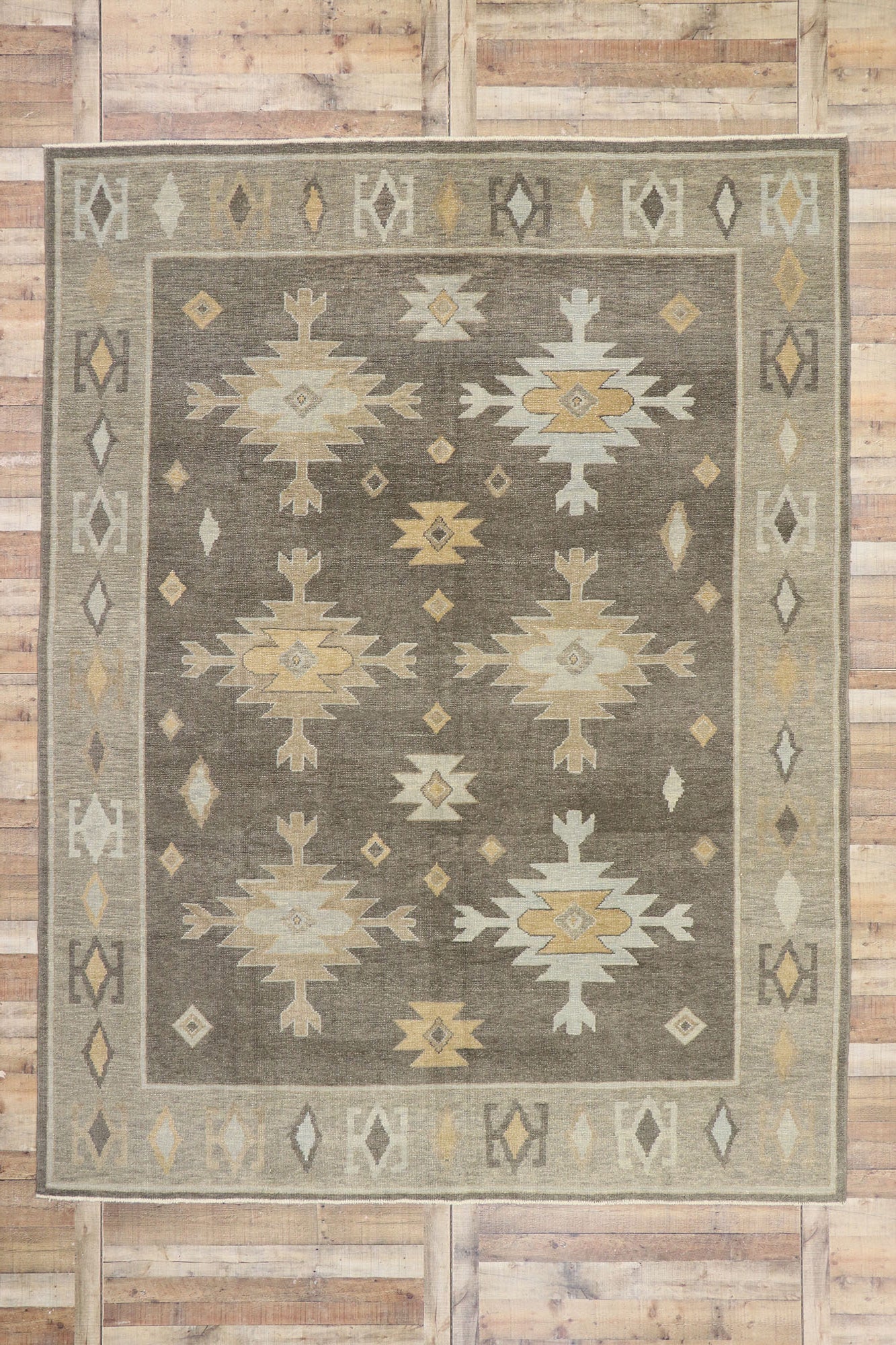 9 x 12 Turkish Oushak Rug 53434