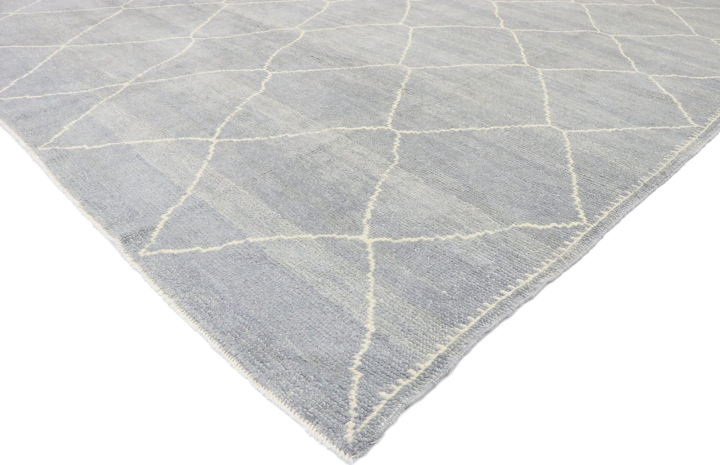 8 x 9 Turkish Gray Moroccan Rug 53439