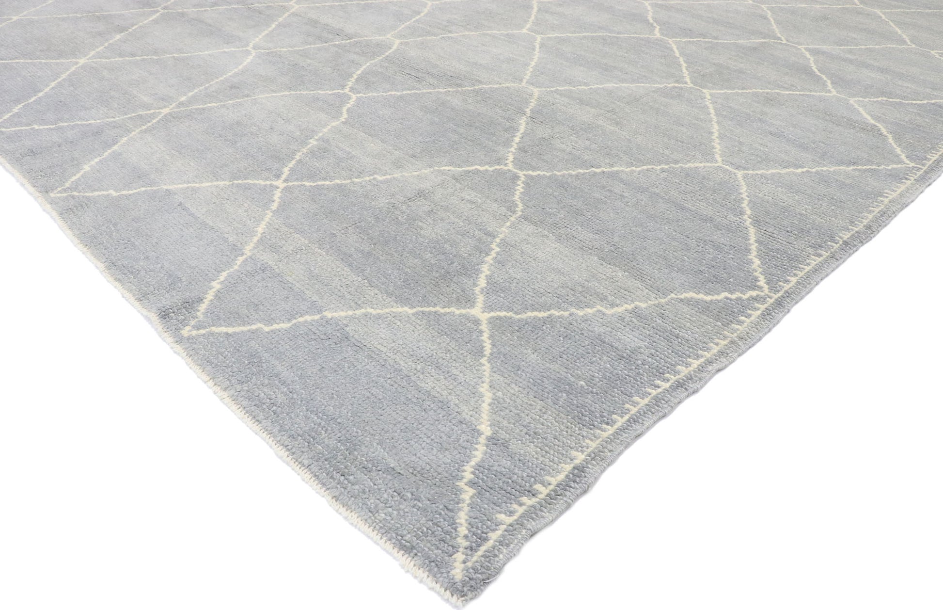 8 x 9 Turkish Gray Moroccan Rug 53439