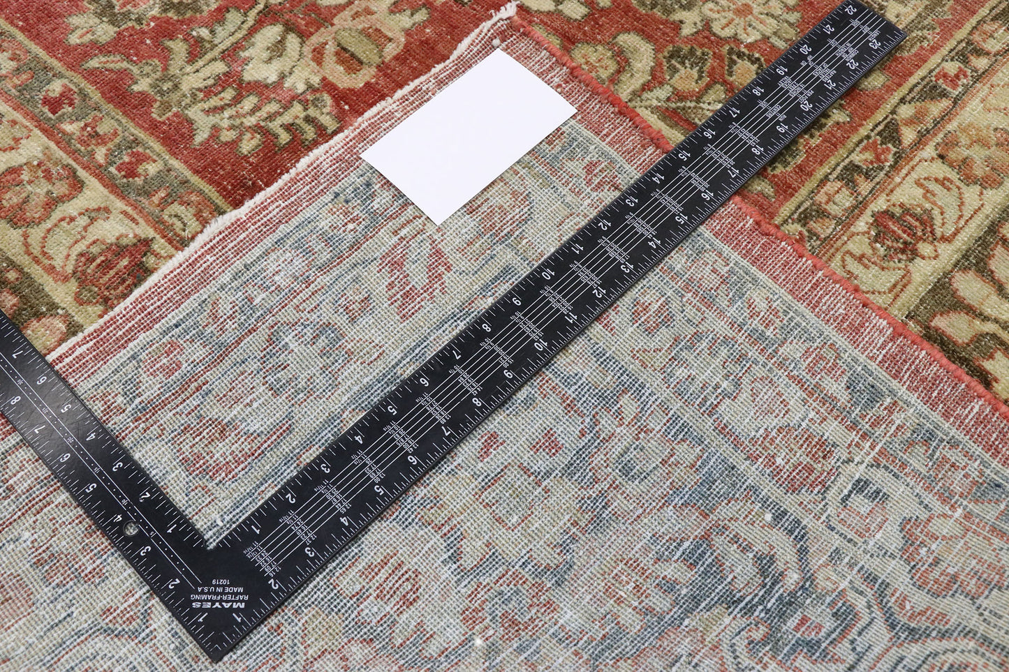 10 x 13 Antique Persian Sarouk Rug 53445