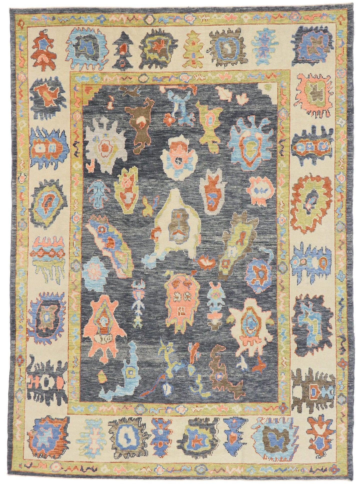 8 x 11 Contemporary Turkish Oushak Rug 53456