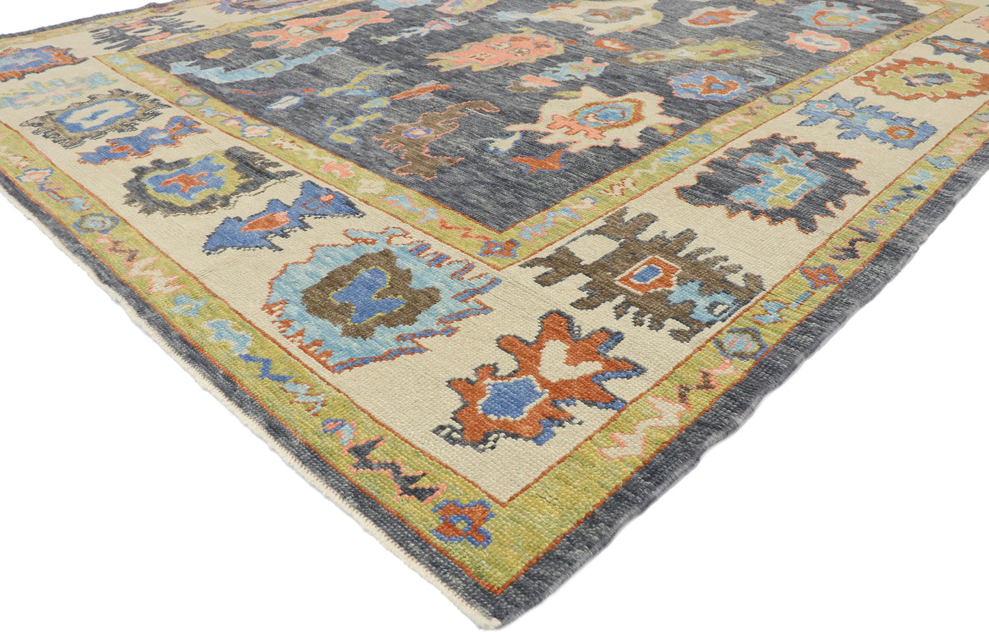 8 x 11 Contemporary Turkish Oushak Rug 53456