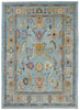 10 x 13 Colorful Turkish Oushak Rug 53459