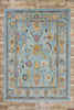 10 x 13 Colorful Turkish Oushak Rug 53459