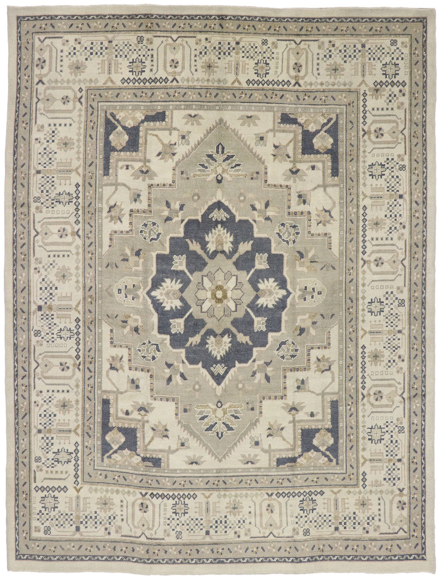 10 x 13 Turkish Oushak Rug 53461