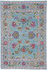 6 x 9 Colorful Turkish Oushak Rug 53462