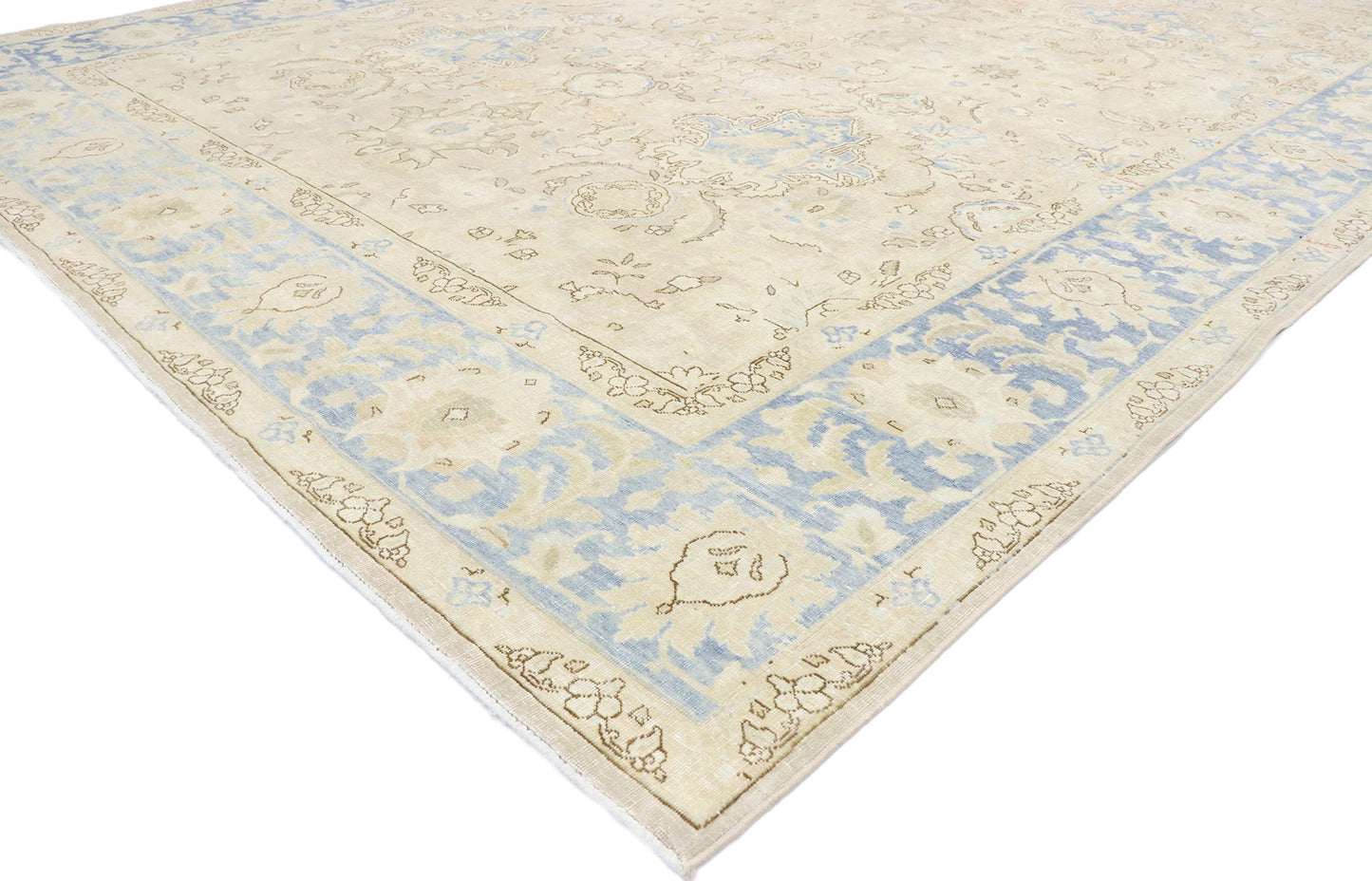 9 x 12 Vintage Persian Mashhad Rug 53465