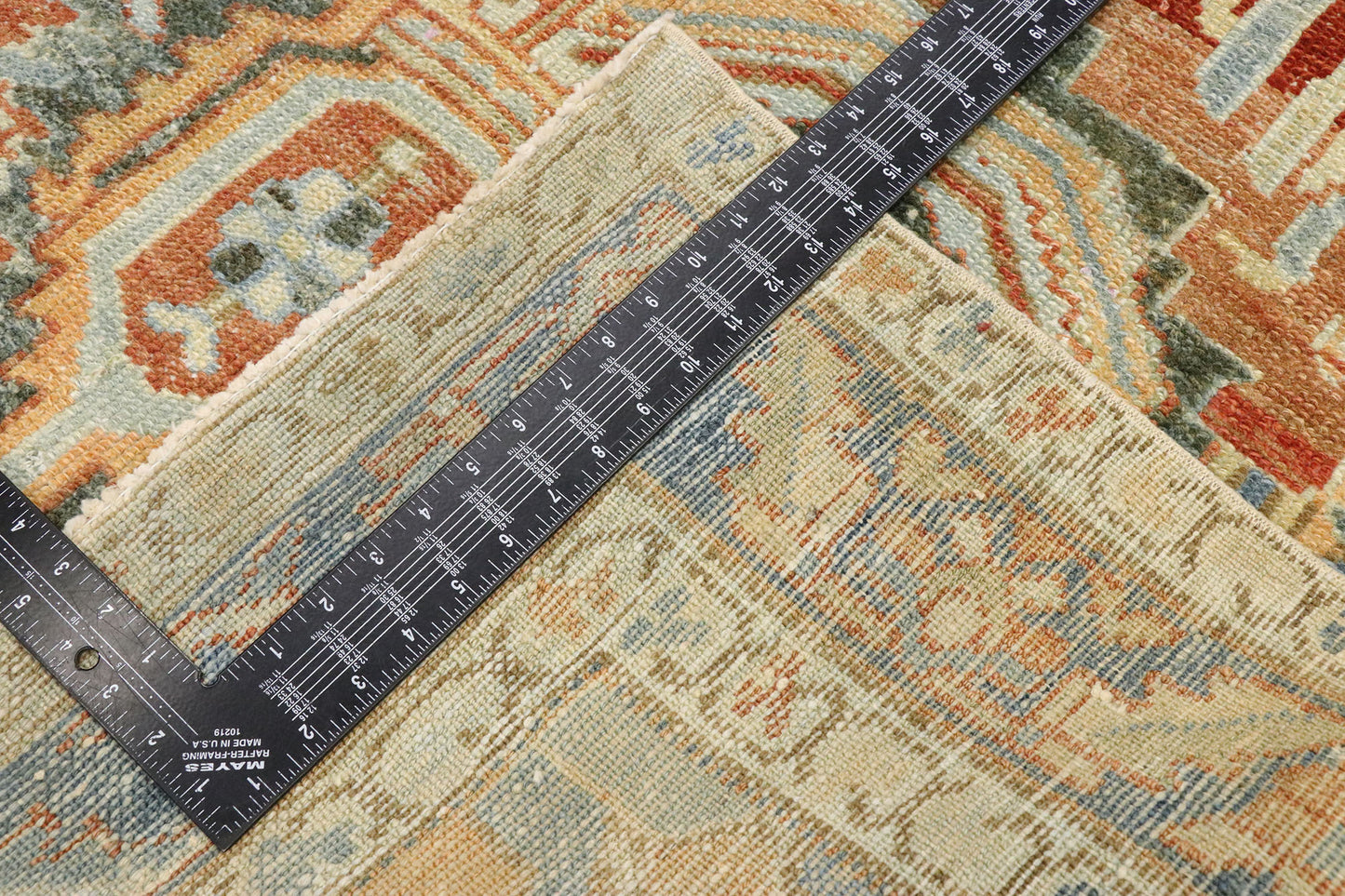 4 x 6 Vintage Persian Heriz Rug 53468