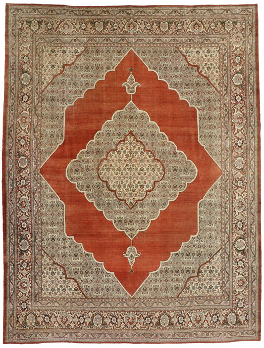 10 x 13 Haji Khalili Antique Persian Tabriz Rug 53482