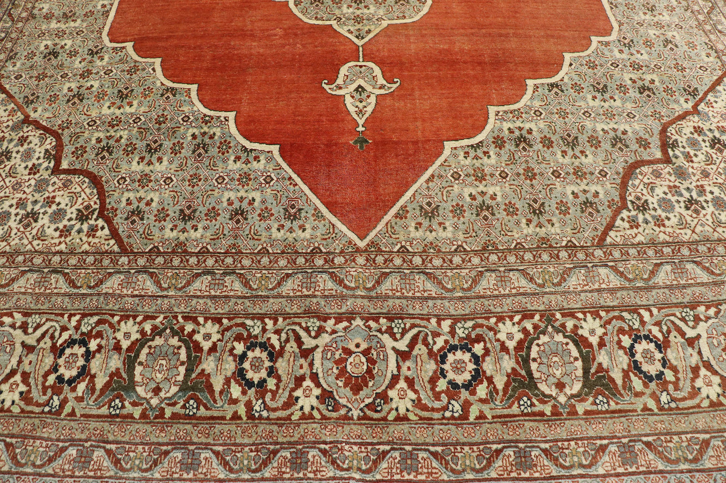 10 x 13 Haji Khalili Antique Persian Tabriz Rug 53482