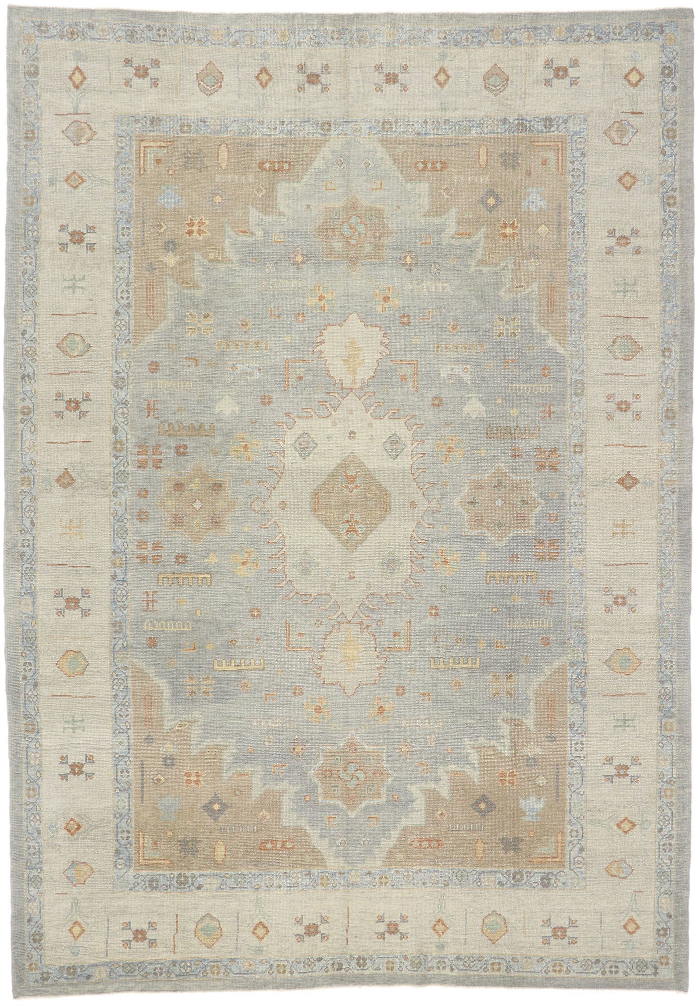 9 x 13 Turkish Oushak Rug 53490