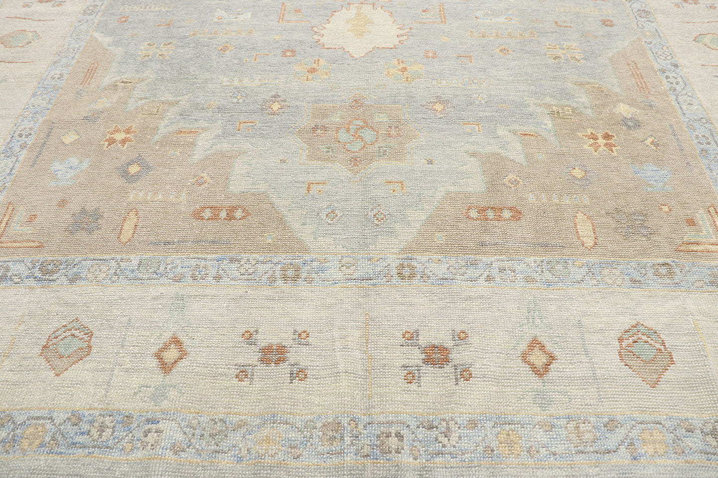 9 x 13 Turkish Oushak Rug 53490