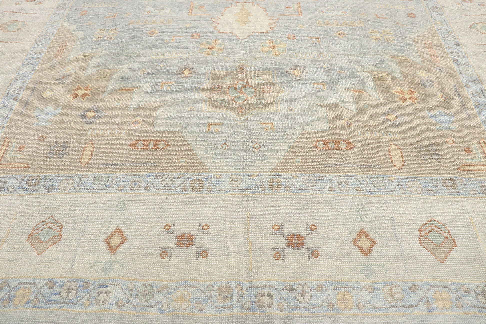 9 x 13 Turkish Oushak Rug 53490