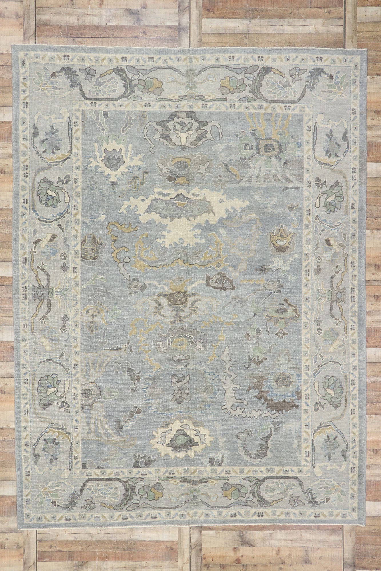 9 x 12 Turkish Oushak Rug 53491