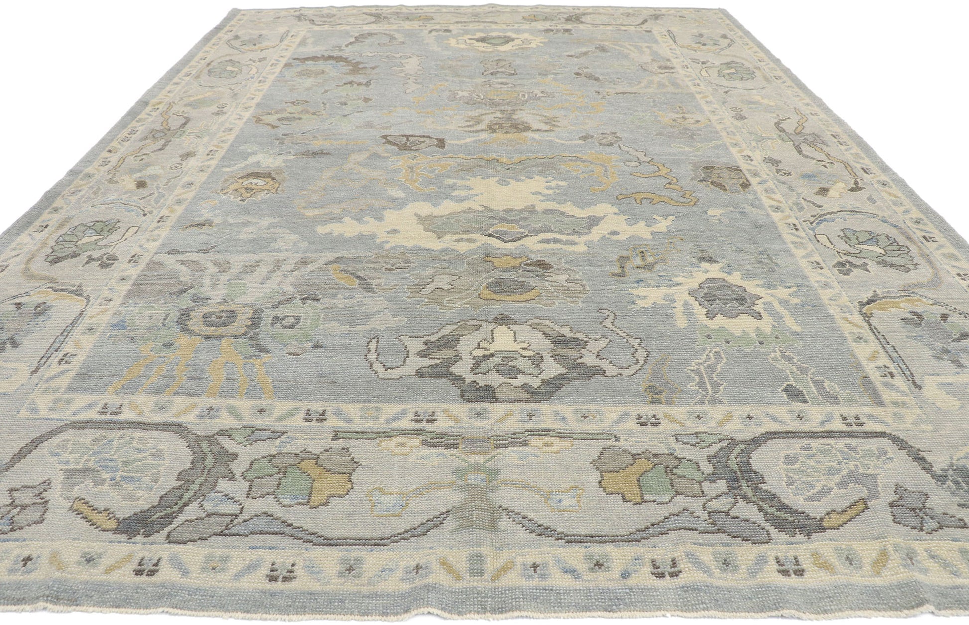 9 x 12 Turkish Oushak Rug 53491