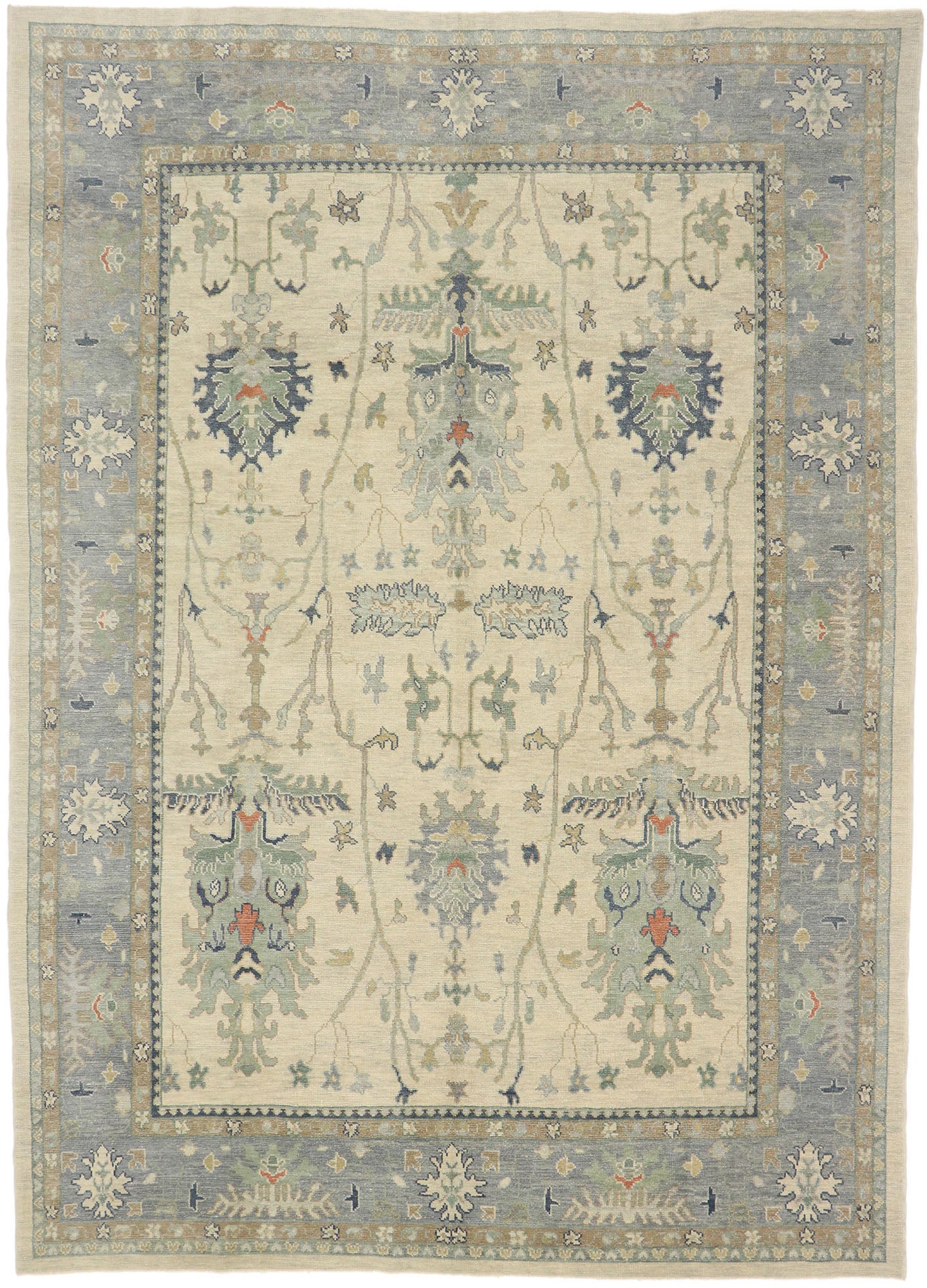 10 x 14 Turkish Oushak Rug 53492