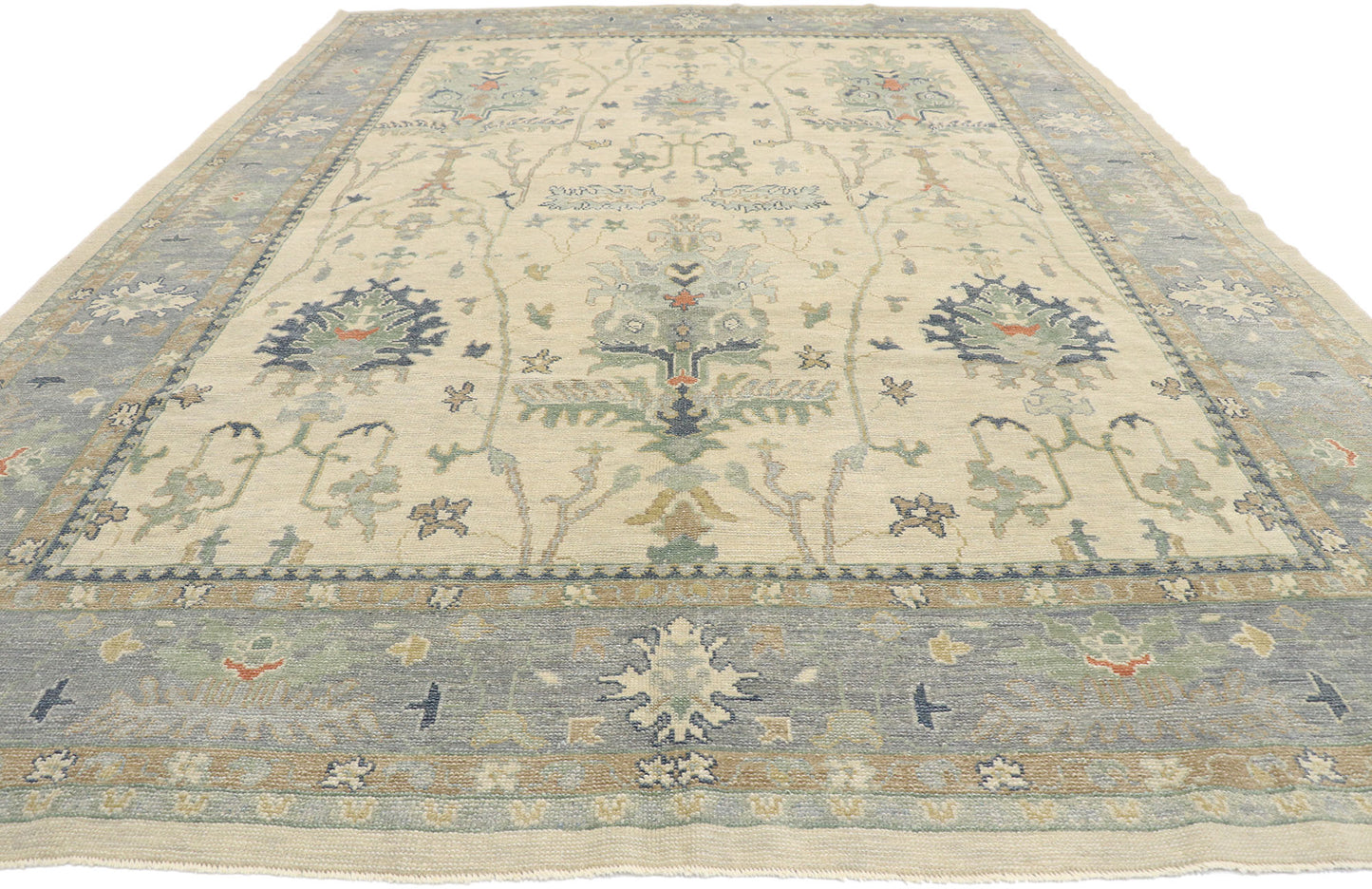 10 x 14 Turkish Oushak Rug 53492