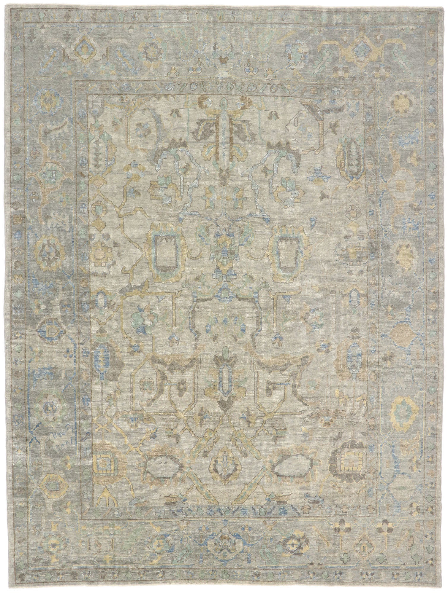 9 x 12 Turkish Oushak Rug 53493