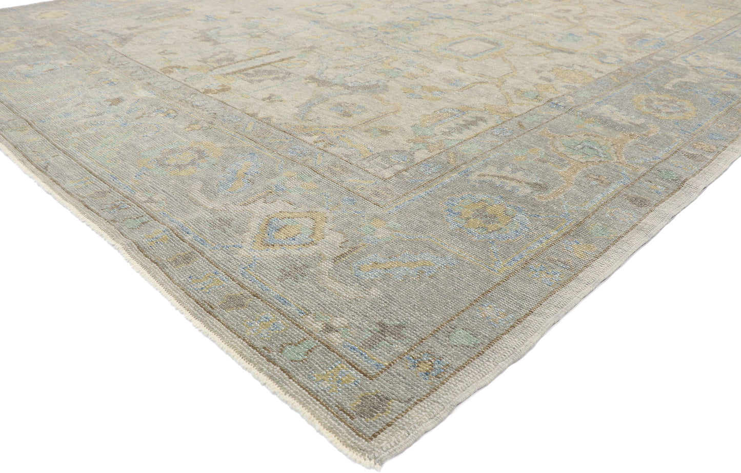 9 x 12 Turkish Oushak Rug 53493
