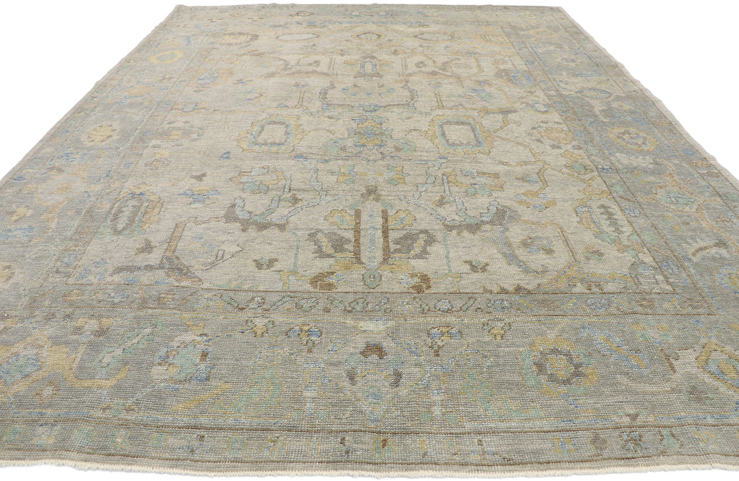 9 x 12 Turkish Oushak Rug 53493