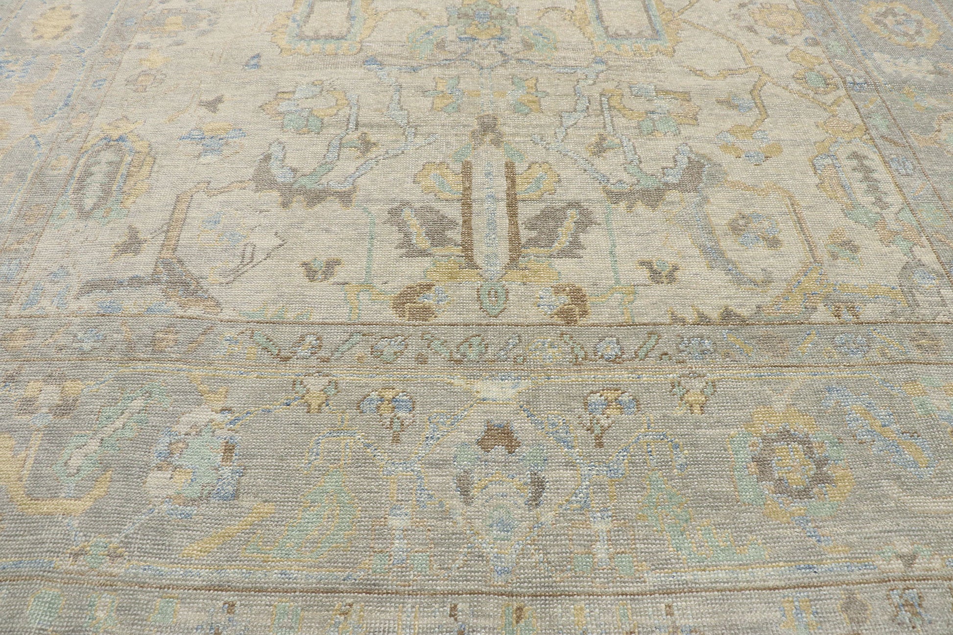 9 x 12 Turkish Oushak Rug 53493