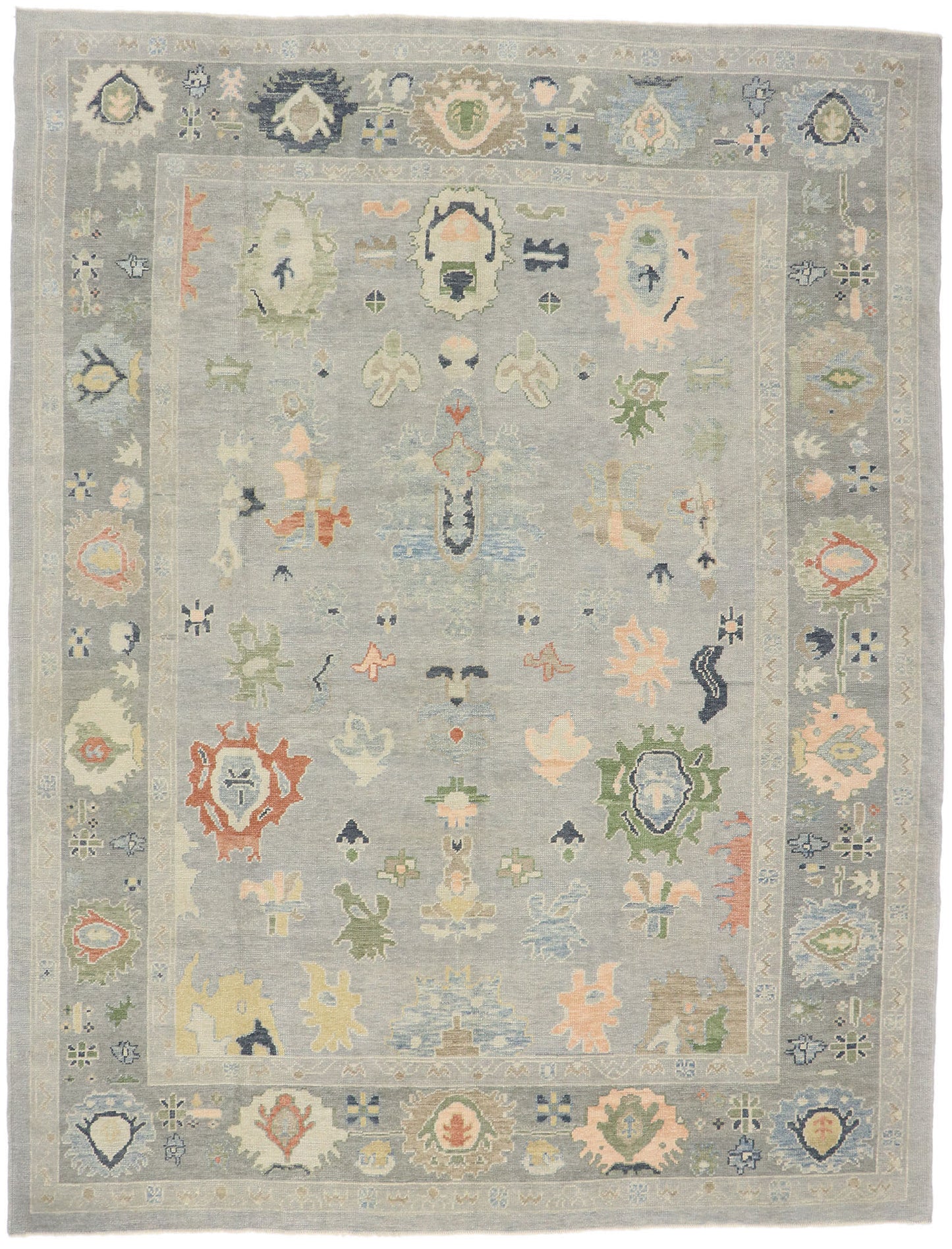 10 x 13 Turkish Oushak Rug 53500