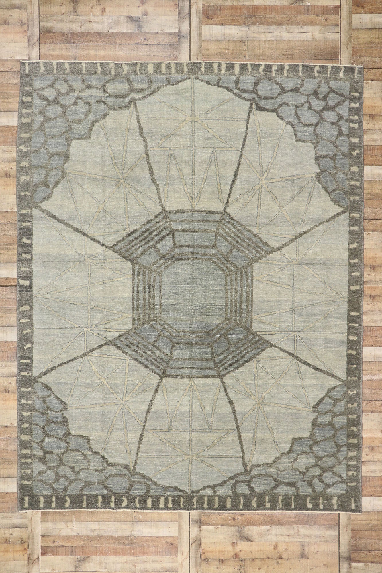 9 x 12 Turkish Oushak Rug 53501