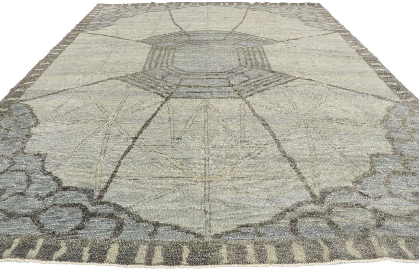 9 x 12 Turkish Oushak Rug 53501