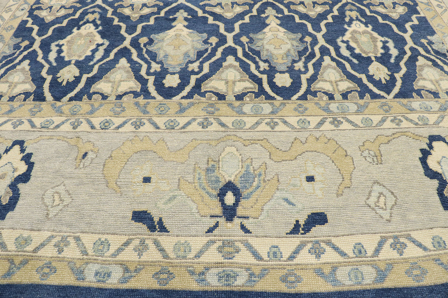 12 x 15 Contemporary Turkish Oushak Rug 53506