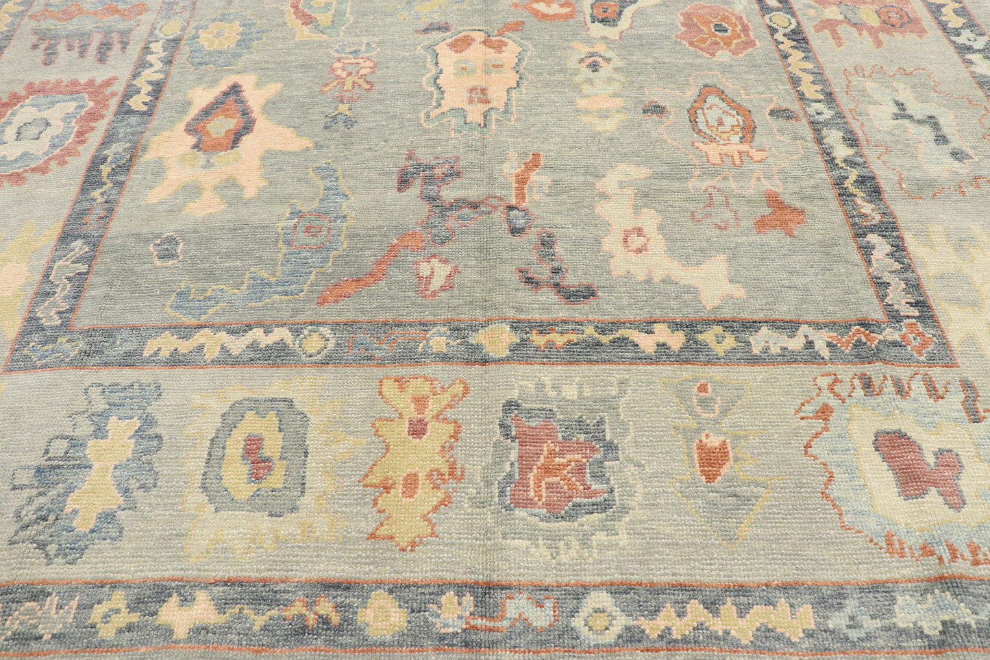 8 x 10 Contemporary Turkish Oushak Rug 53511