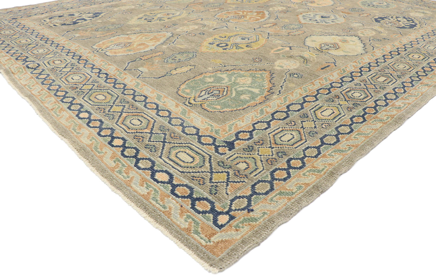 9 x 12 Turkish Oushak Rug 53513
