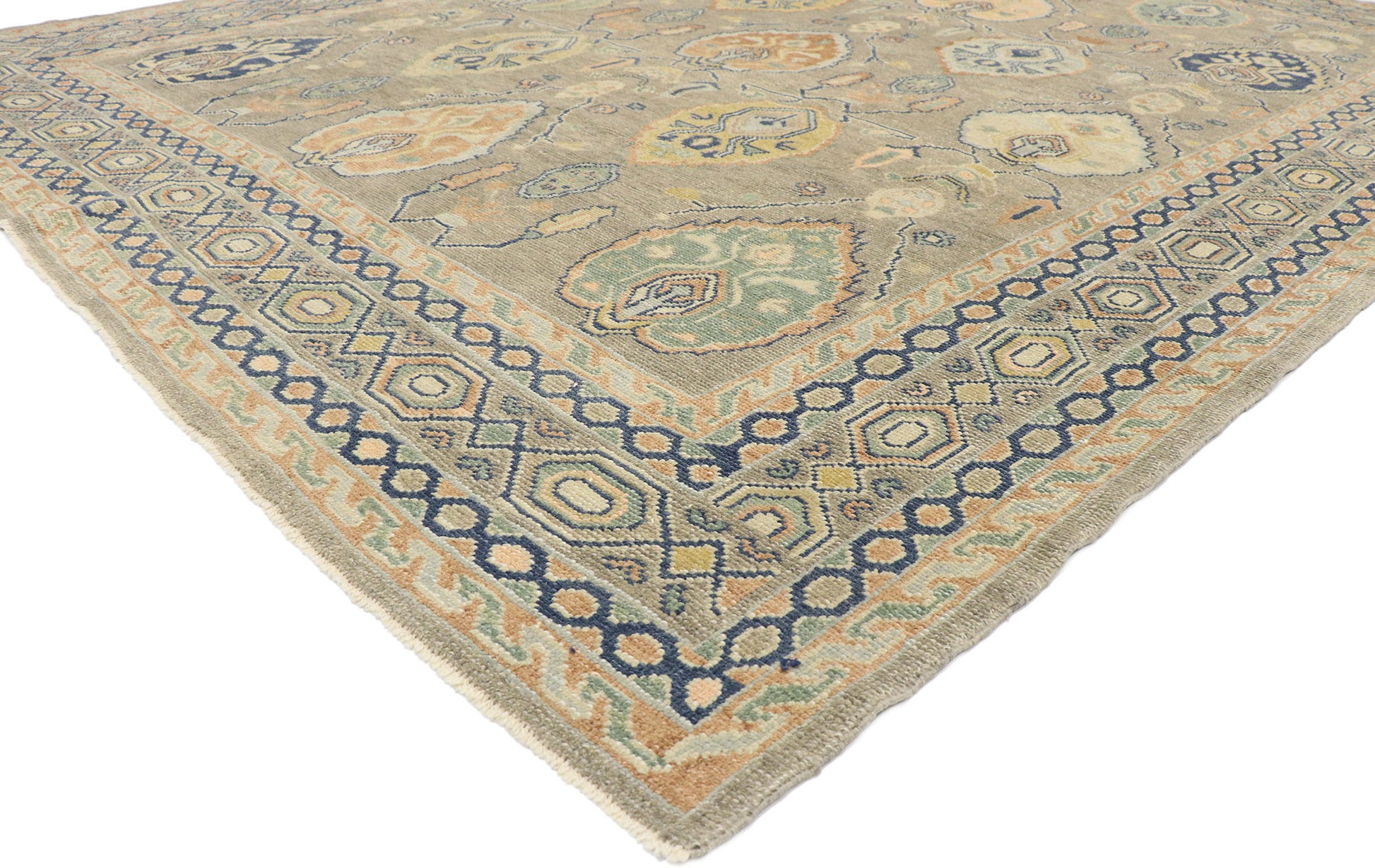 9 x 12 Turkish Oushak Rug 53513