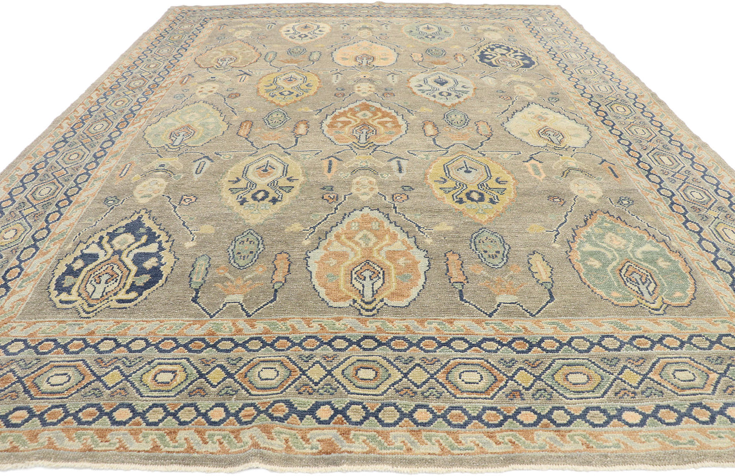 9 x 12 Turkish Oushak Rug 53513
