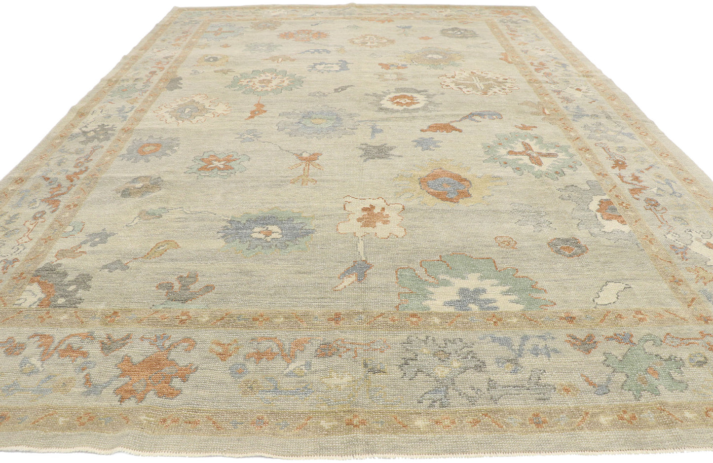 9 x 13 Turkish Oushak Rug 53514