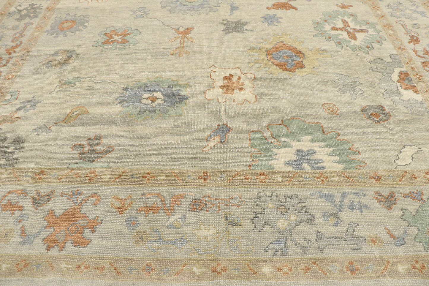9 x 13 Turkish Oushak Rug 53514