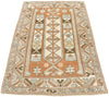 3 x 4 Vintage Turkish Oushak Rug 53522